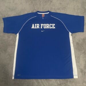 Vintage Nike Fit Air Force Blue Men's Shirt